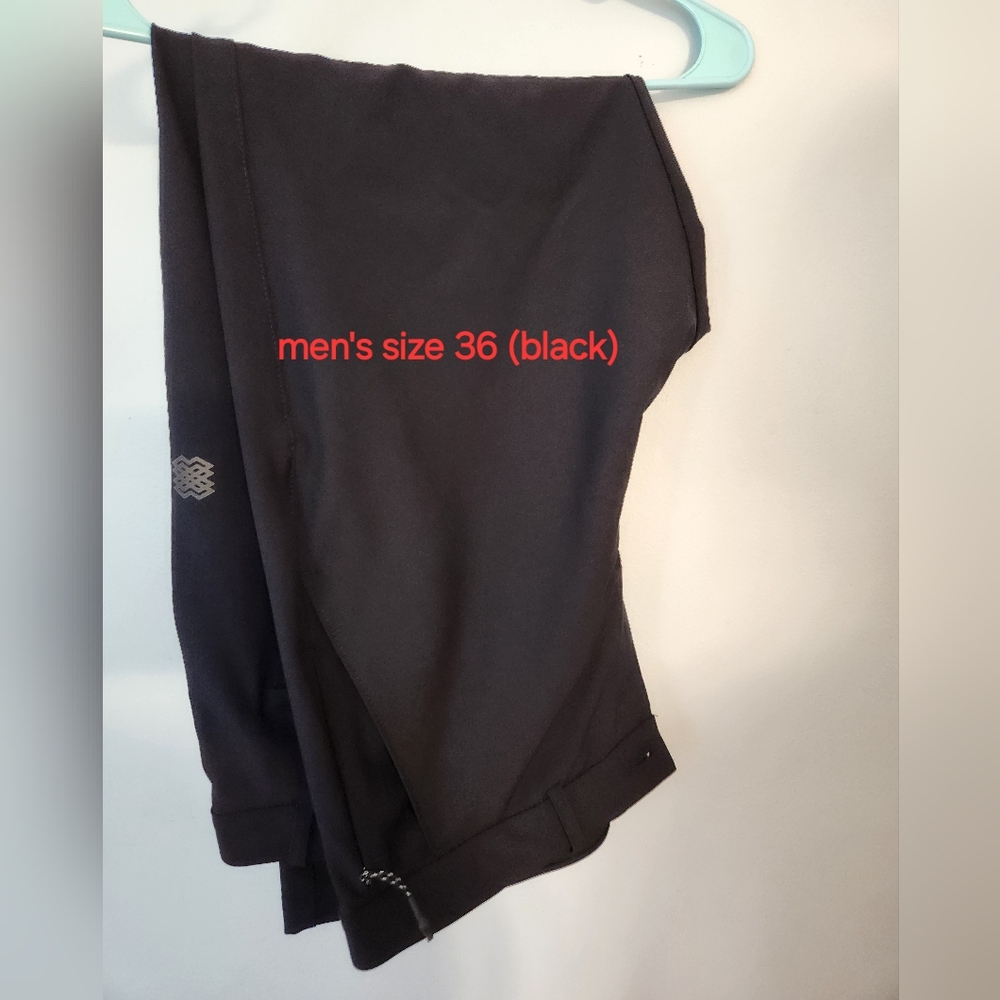 Men's Black Dress Pants Size 36